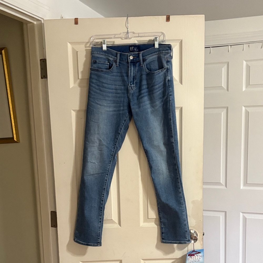 GAP Men's Slim Jeans - Light Blue